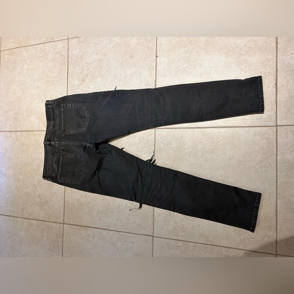 Men’s American eagle size 34x32 ripped skinny jeans colour black - Picture 8 of 11